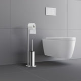 Smedbo Toilet Roll Holder Smedbo Outline Freestanding Toilet Roll Holder and Toilet Brush