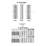 Reina Panel Radiator Reina Neva Vertical Double Panel Central Heating Radiator