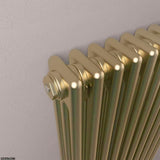 Eastbrook Column Radiator Eastbrook Rivassa Traditional 3 Column Radiator in Bronze Effect