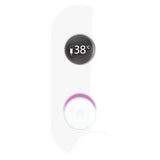 TED Concealed Shower Valve Matt White TED Togo 2/3 Outlet Concealed Digital Shower Valve with Oval Plate