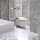 Toto Smart Toilet Toto RW Wall Hung Rimless Washlet® Smart Toilet Complete Auto Flush Pack