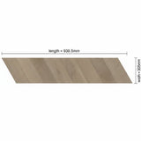 Multipanel Click Flooring Multipanel Click Drop 2.29M² Interlocking Geometric Vinyl Chevron Flooring - Como