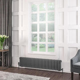 Eastbrook Rivassa Traditional 3 Column Radiator in Matt Anthracite