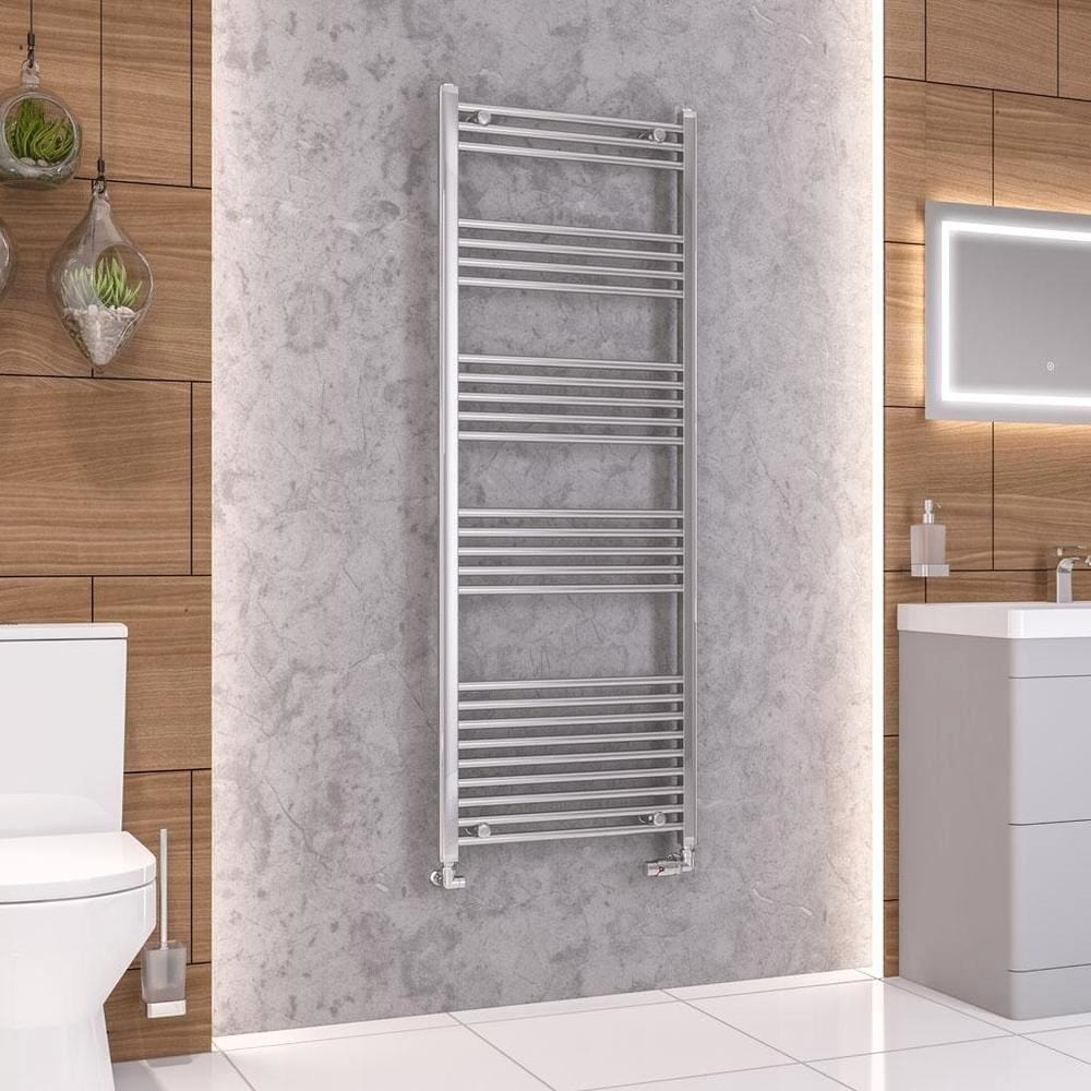 Eastbrook Wendover Straight Heated Towel Rail in Chrome