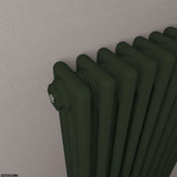 Eastbrook Rivassa Traditional 3 Column Radiator in Matt Black