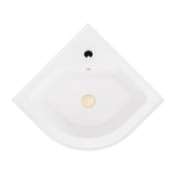 Eastbrook Floor Standing Vanity Unit Eastbrook Hardwick Traditional 430mm Corner Vanity Unit with Basin