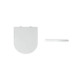 Imex Toilet Seat Imex Luna Short Projection Soft Close, Quick Release Duraplus Wrapover Seat