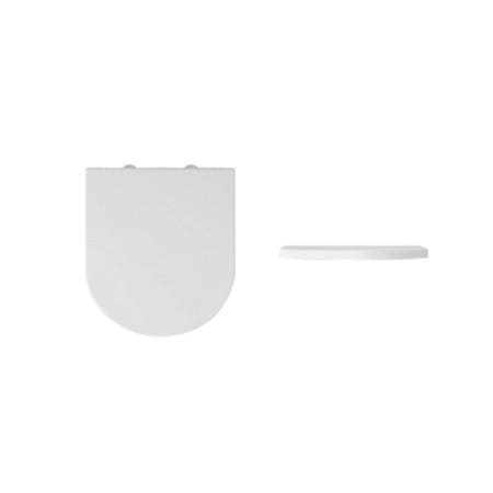 Imex Toilet Seat Imex Luna Short Projection Soft Close, Quick Release Duraplus Wrapover Seat