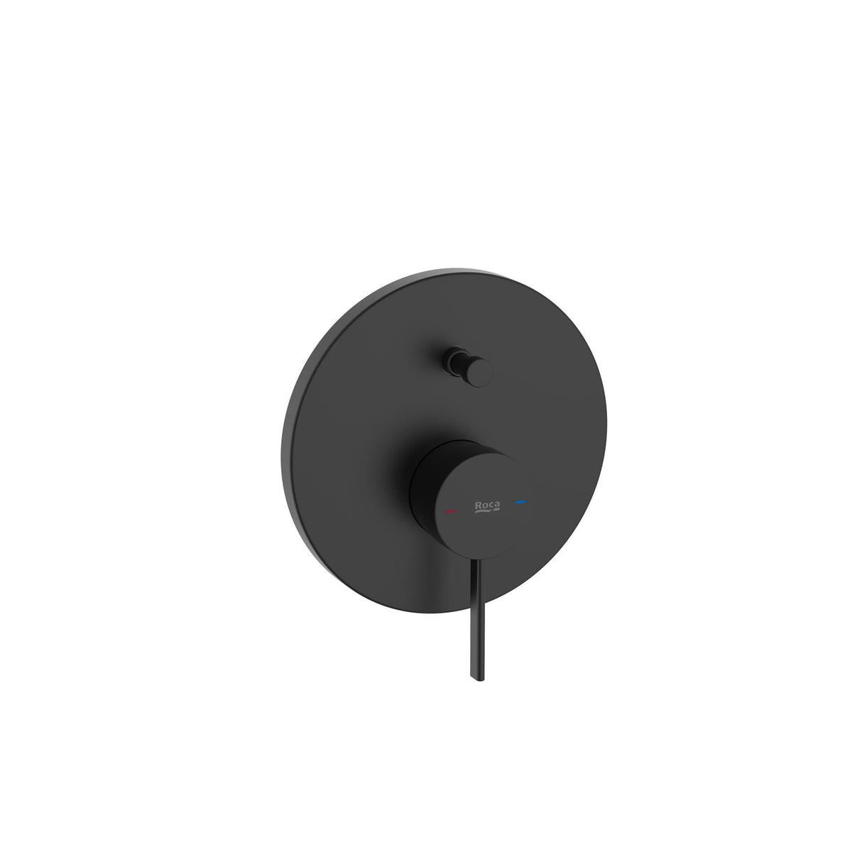 Roca Concealed Shower Valve Matt Black Roca Ona 2 Outlet Concealed Single Lever Bath and Shower Mixer