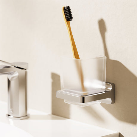 Crosswater Toothbrush Holder Chrome Crosswater Rotar Tumbler Holder