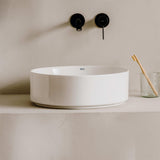 Roca Countertop Basin Roca Ona 370mm Round Fineceramic® Countertop Basin