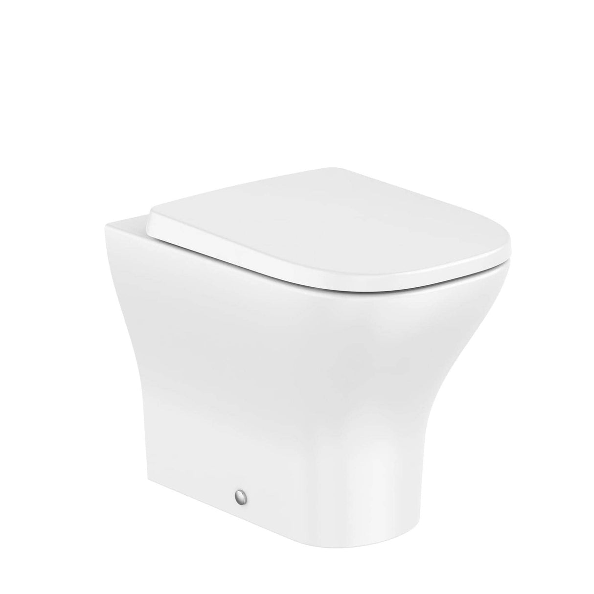 Roca Back to Wall Toilet Roca Optica Back to Wall Rimless Toilet with Soft Close Seat