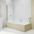 Merlyn Bath Screen Merlyn 5mm Single Square Pivot Bath Screen