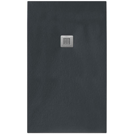 Tissino Rectangle Shower Tray 1700 x 800mm Tissino Giorgio2 Rectangle Shower Tray in Graphite Slate