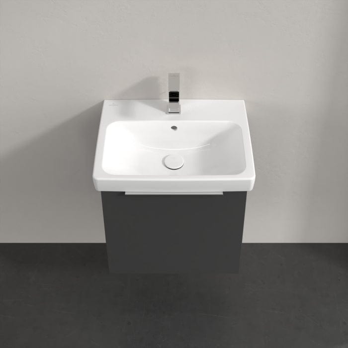 Villeroy & Boch Wall Mounted Vanity Unit Villeroy & Boch Architectura Wall Hung Vanity Unit 500mm One Drawer with Basin