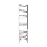 Eastbrook Ladder Rail Eastbrook Wendover Curved Vertical Heated Towel Rail in Chrome