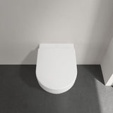 Villeroy & Boch Back To Wall Toilet Villeroy & Boch Architectura Back to Wall Rimless Toilet with Soft Close Seat and DirectFlush
