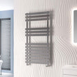 Eastbrook Designer Towel Radiator 1190 x 500 / Central Heating Eastbrook Biava Flat Straight Vertical Towel Rail in Chrome