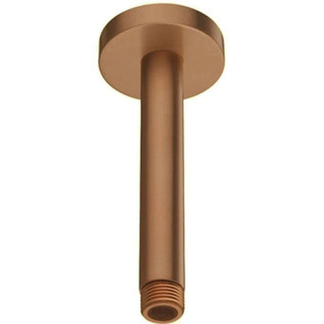 TED Fixed Shower Arm Brushed Bronze TED Universal Shower Ceiling Arm