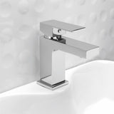Sagittarius Mono Basin Tap Sagittarius Blade Monobloc Basin Mixer Tap in Chrome