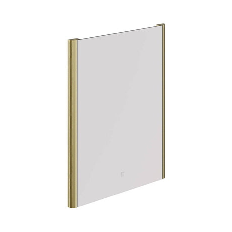 HiB Illuminated Mirror 600 x 800mm / Brushed Brass HiB Bastille Mesh Illuminated Mirror