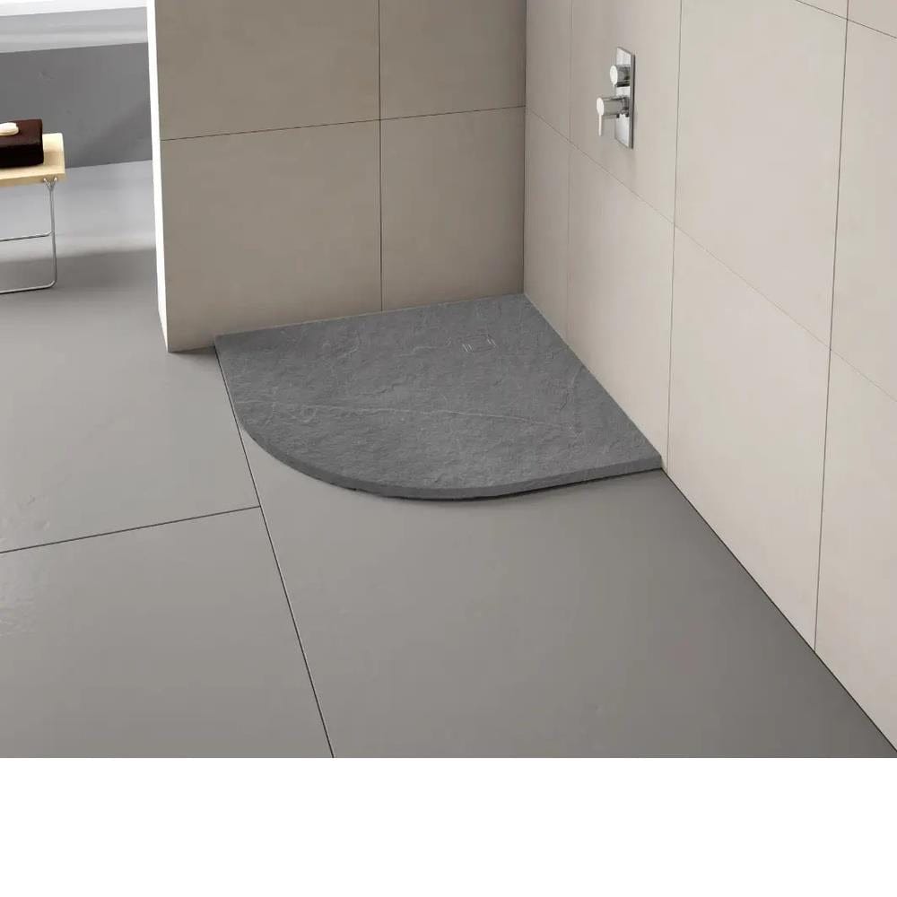 Merlyn Quadrant Shower Tray Fossil Grey Merlyn Truestone Quadrant Shower Tray
