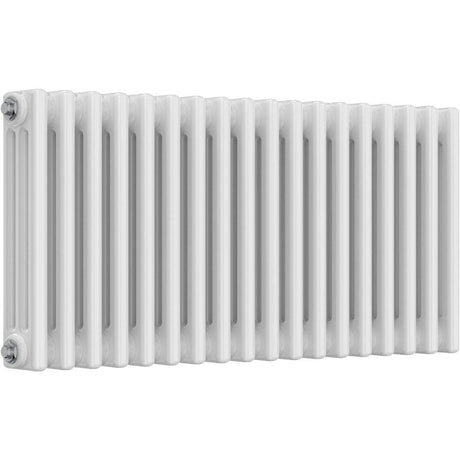 Aquarius Bathrooms Column Radiator 400mm x 830mm Aquarius Foundry Horizontal 3 Column Radiator in White