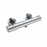 Roca Exposed Shower Set Roca Splash-T Thermostatic Bar Shower Valve with Shower Handset and Rail Set