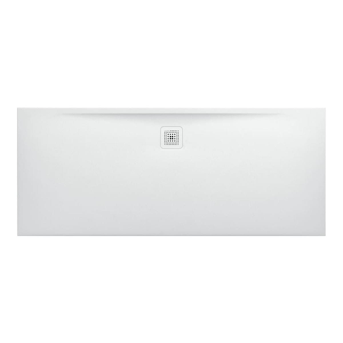 Laufen 1800 x 750mm / Drain on Long Side Laufen Marbond PRO Rectangular Tray with Waste in White
