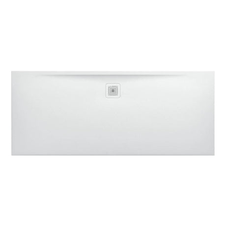 Laufen 1800 x 750mm / Drain on Long Side Laufen Marbond PRO Rectangular Tray with Waste in White