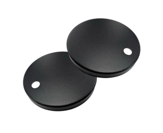 Kartell Aquarius K-Series Toilet Seat Hinge Cover Caps in Matt Black