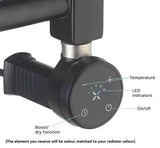 Crosswater Ladder Rail Crosswater MPRO Designer Vertical Towel Radiator in Brushed Brass