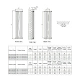 Reina Column Radiator Reina Coneva Vertical Column Radiator