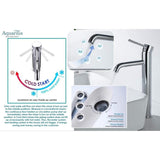 Aquarius Bathrooms Mono Basin Tap Aquarius RF-Series Cold Start Mono Basin Mixer Tap with Waste