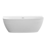 Crosswater Back To Wall Freestanding Bath Crosswater Auriga Back to Wall Freestanding Bath - 1700 x 800mm
