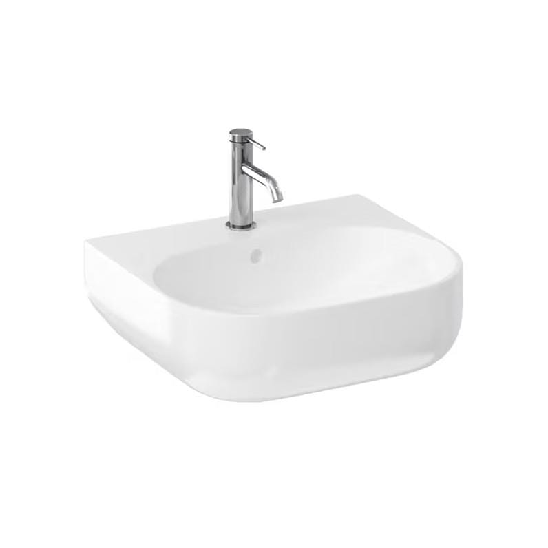 Britton Wall Hung Basin Britton Milan 500mm Wall Hung Basin in White