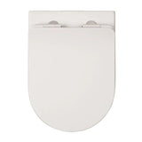 Crosswater Back To Wall Toilet Crosswater Glide II Back to Wall Rimless Toilet with Quick Release Soft Close Seat