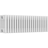 Aquarius Bathrooms Column Radiator Aquarius Foundry Horizontal 6 Column Radiator in White
