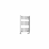 Eastbrook Wendover Curved Vertical Heated Towel Rail in Chrome
