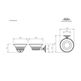 Miller Soap Dish Miller Stockholm Wall Mounted Soap Dish