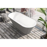 Eastbrook Modern Freestanding Bath Eastbrook Charlton Freestanding Bath - 1650 x 740mm
