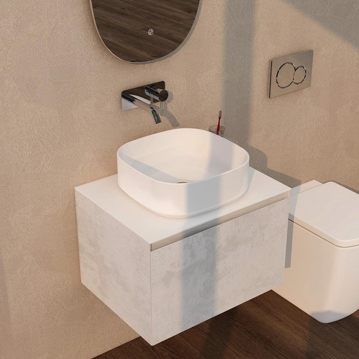 Aquarius Countertop Basin Aquarius JF-Series 400mm Countertop Basin