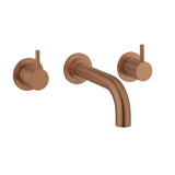 Crosswater Wall Mounted Bath Tap Crosswater MPRO Wall Mounted 3 Hole Bath Filler Tap