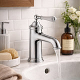 JTP Mono Basin Tap Chrome JTP Grosvenor Single Lever Basin Mixer Tap with Clicker Waste