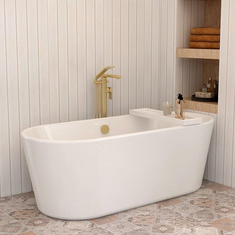 Imex Modern Freestanding Bath Imex Essence Double Ended Freestanding Bath