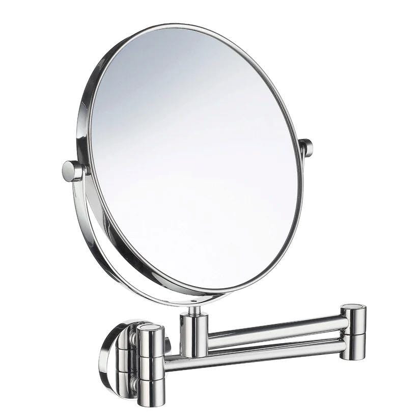 Smedbo Cosmetic and Shaving Mirror Smedbo Outline Round Extendable Magnified Mirror