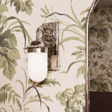 Burlington Bathroom Lighting Chrome - Frosted Glass Burlington Guild Wall Light