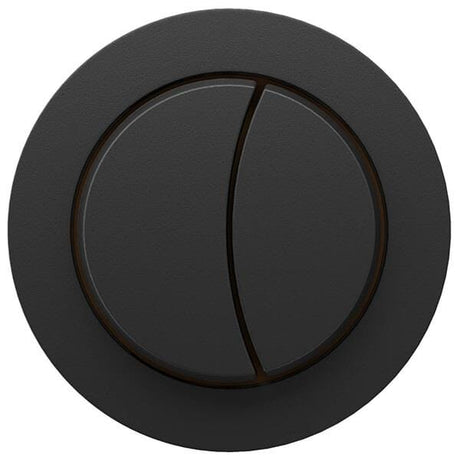 Crosswater Flush Plate Matt Black Crosswater Flush Button and Cable