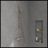 Villeroy & Boch Exposed Shower Valve Villeroy & Boch Universal Exposed Thermostatic Square Shower Valve
