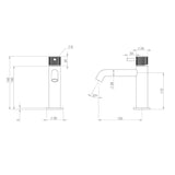 Saneux Mono Basin Tap Saneux Cos Deck Mounted Basin Mixer Tap